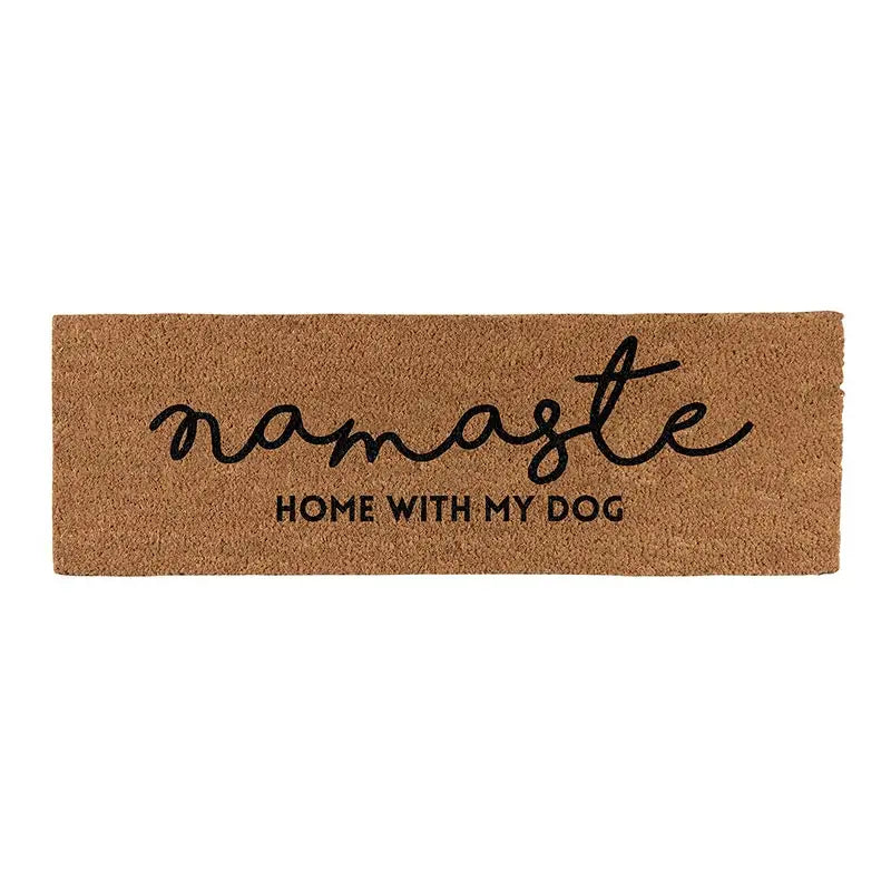 Door Mat- Namaste Home With My Dog