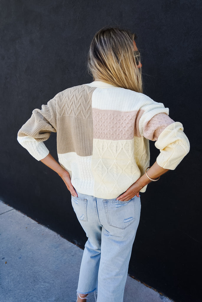 Carter Cable Knit Cardigan