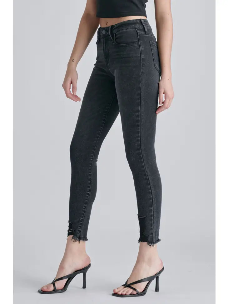 Brandi Mid-rise Cropped Skinny by Cello