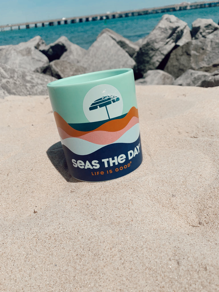 Life Is Good-Seas The Day Candle
