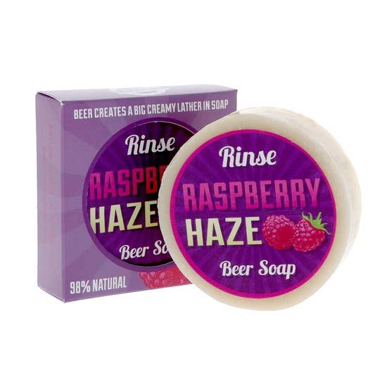 Beer Soap- Raspberry Haze - BOMSHELL BOUTIQUE