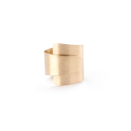 Wrap Gold Ring - BOMSHELL BOUTIQUE