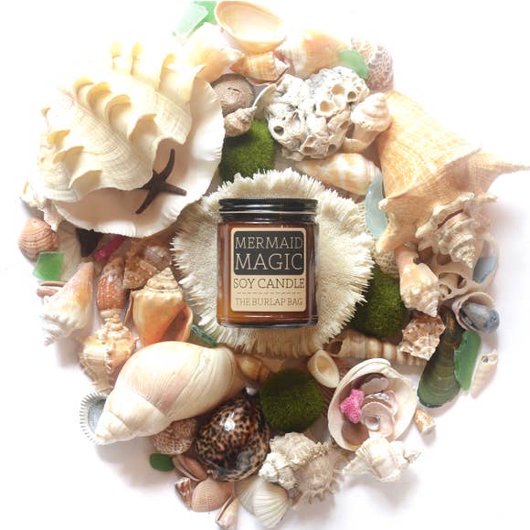 Mermaid Magic Soy Candle by The Burlap Bag - BOMSHELL BOUTIQUE