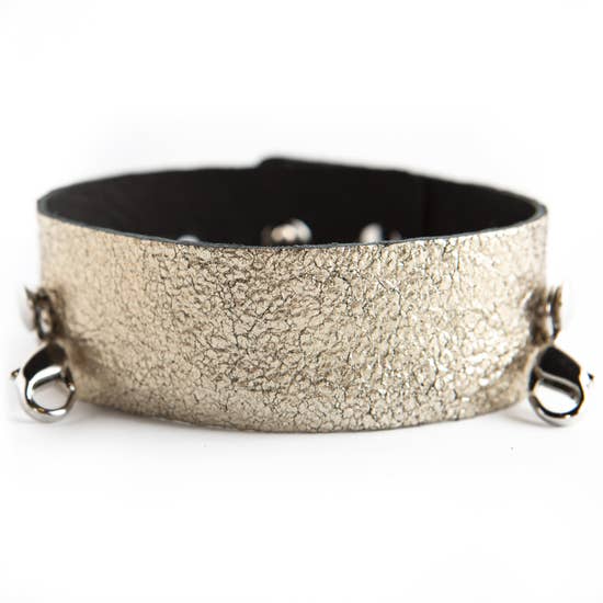 Lenny & Eva Thin Cuff in Gold - BOMSHELL BOUTIQUE