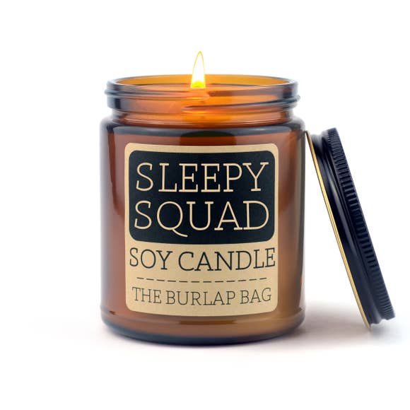 Sleepy Squad Soy Candle by The Burlap Bag - BOMSHELL BOUTIQUE