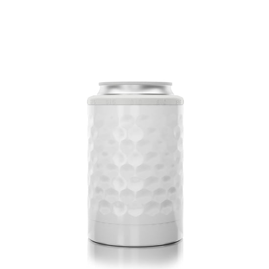 12 oz SIC Can Cooler Dimpled Golf