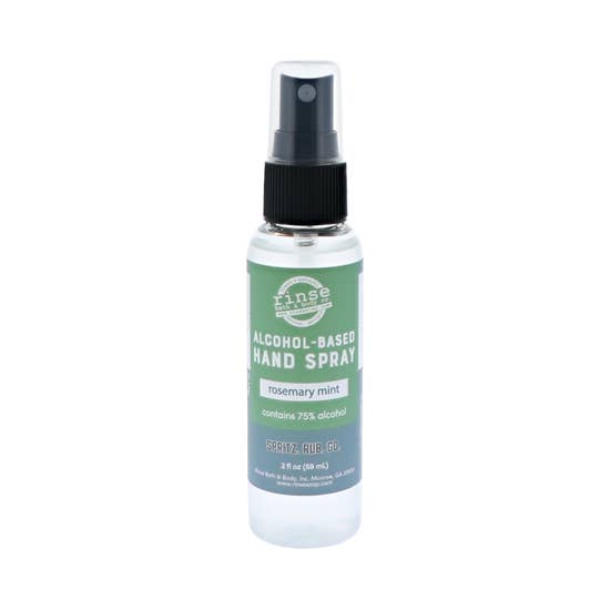 Alcohol Based Hand Spray- Rosemary Mint - BOMSHELL BOUTIQUE