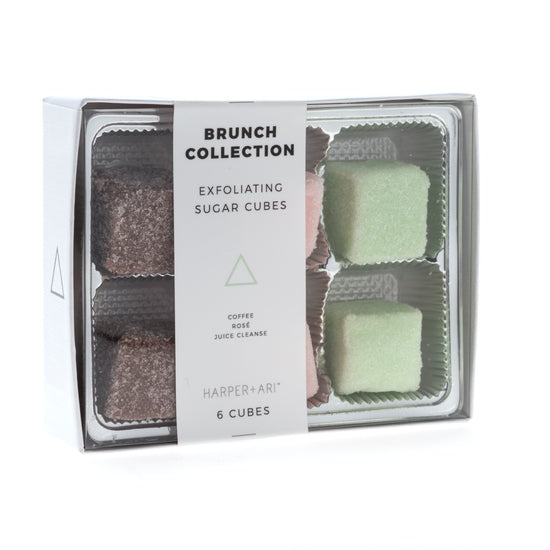 Harper + Ari - Exfoliating Sugar Cubes - Brunch Collection Gift Box