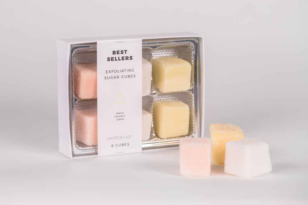 Harper + Ari - Exfoliating Sugar Cubes - Best Sellers Gift Box - BOMSHELL BOUTIQUE