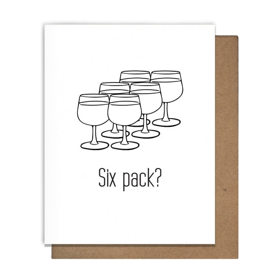 Six Pack Card