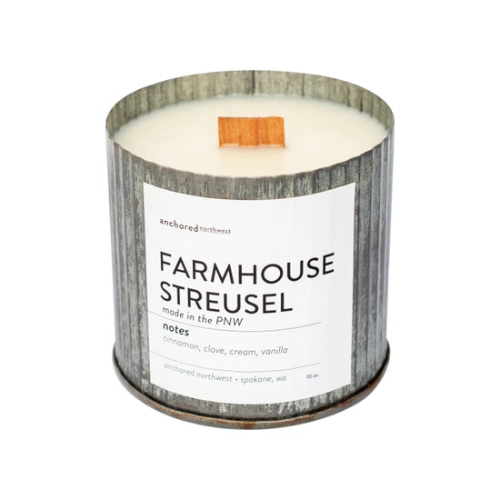 Farmhouse Streusel Rustic Farmhouse Candle