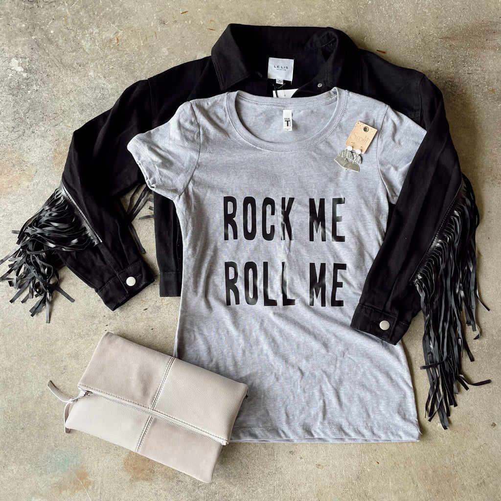 Rock Me Roll Me Graphic T-shirt - Other Colors