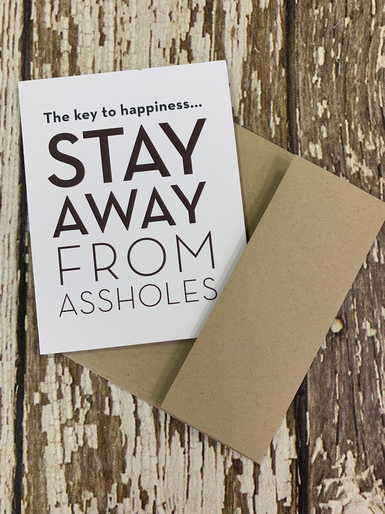 The key to happiness card - BOMSHELL BOUTIQUE
