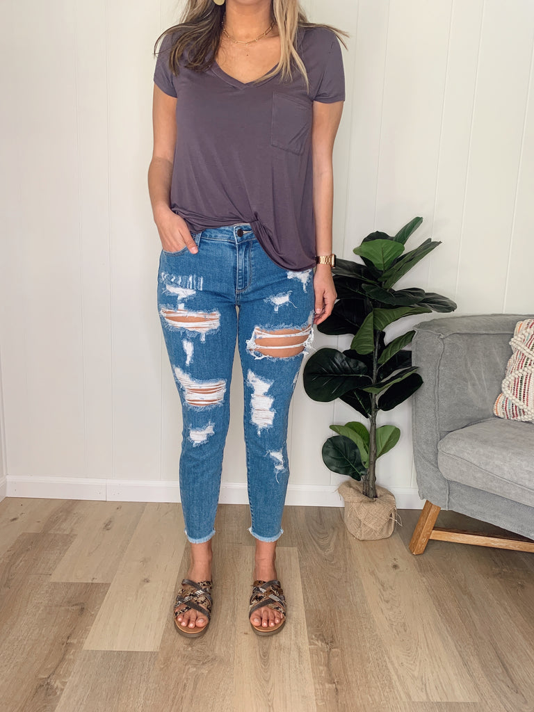 Dylan Distressed Jeans by Cello