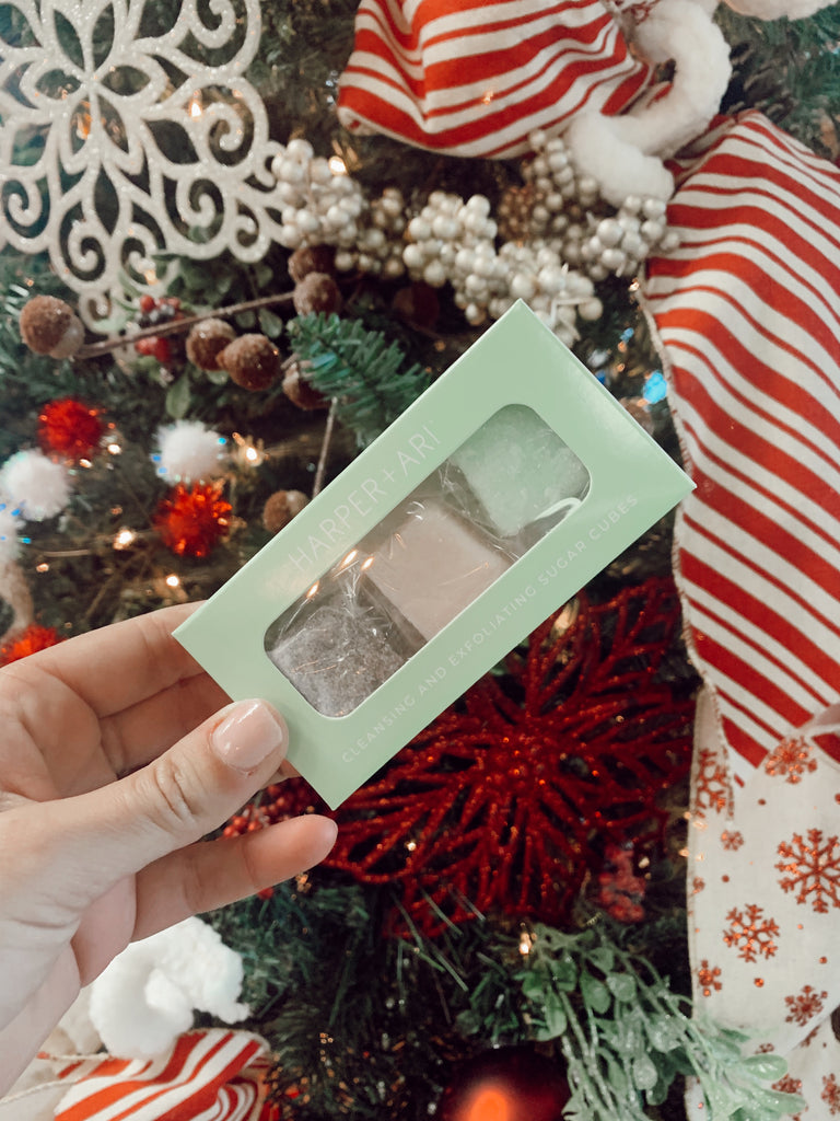 Harper + Ari - Exfoliating Sugar Cubes - Mini Brunch Collection Gift Box