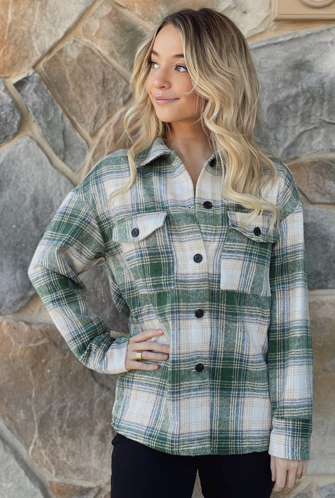 Stella Plaid Shacket - Other Colors