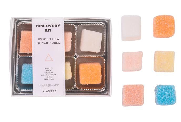 Harper + Ari - Exfoliating Sugar Cubes - Discovery Kit Gift Box - BOMSHELL BOUTIQUE