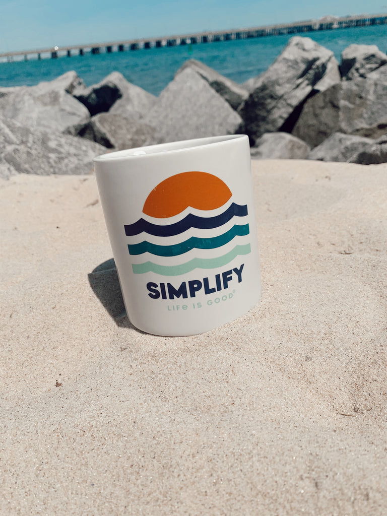 Life Is Good-Simplify Ocean Candle