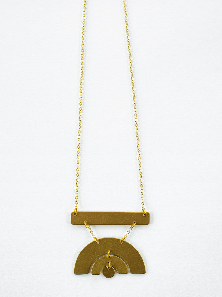 Sunray Necklace - Gold