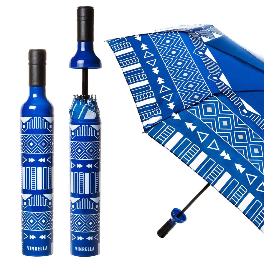 Wine Bottle Umbrella-Tribal - BOMSHELL BOUTIQUE